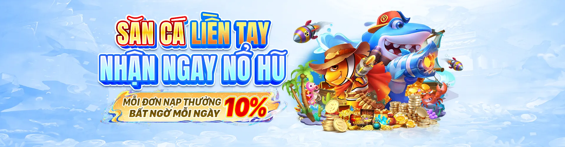 Hình ảnh game bắn cá 0k365 nhà cái với nhiều cá và kho báu dưới biển